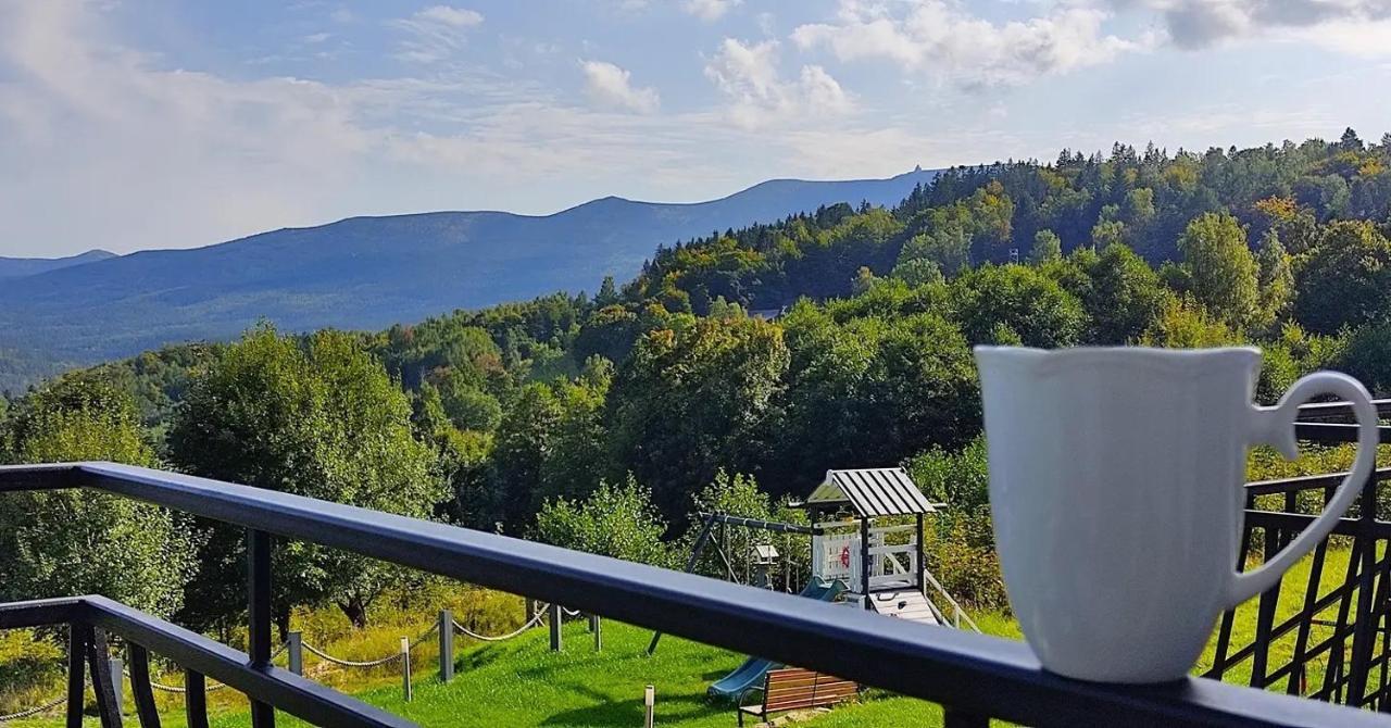 Domki Na Skale Z Widokiem Na Panorame Karkonoszy Schreiberhau Exterior foto