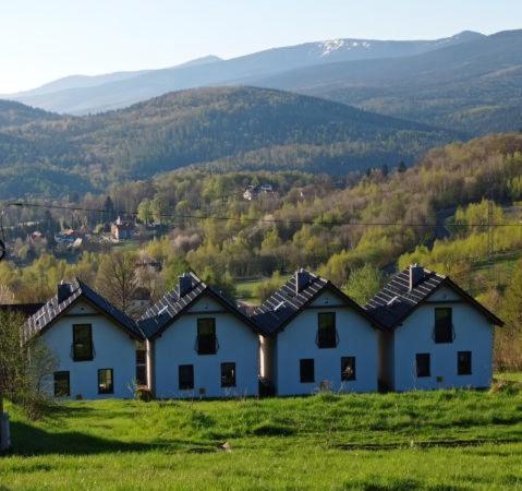 Domki Na Skale Z Widokiem Na Panorame Karkonoszy Schreiberhau Exterior foto